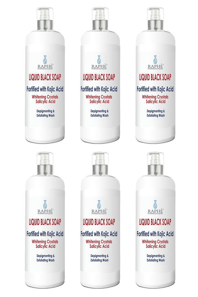 One Year Family Pack Natural Liquid Soap Skin Resurfacing Body Wash 2-6 Packs