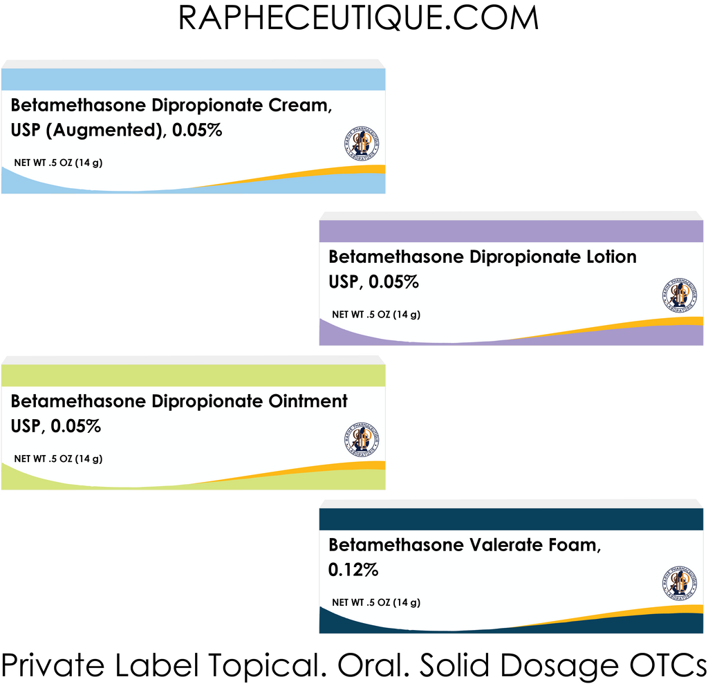 Betamethasone Budesonide Cetirizine Ciclopirox Tablets and Topical Cream Private Label