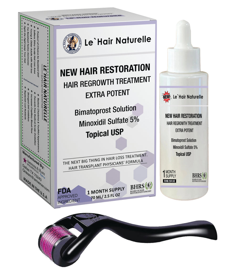 Next Generation Hair Loss Treatment Bimatoprost & Minoxidil Sulphate 5% Solution