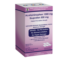 Acetaminophen Ibuprofen Transdermal Patch Once a Day Transdermal Patch