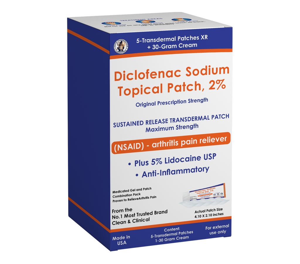 Diclofenac Sodium Lidocaine Cream & Transdermal Patch Private Label