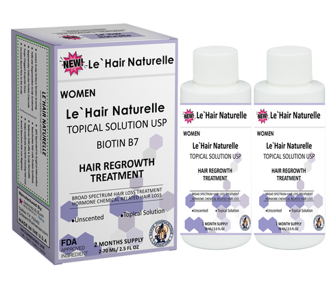 10% BiotiNoxil Suspension for Severely Thinned Damaged Hair 4 Months' Supply-Clean Product