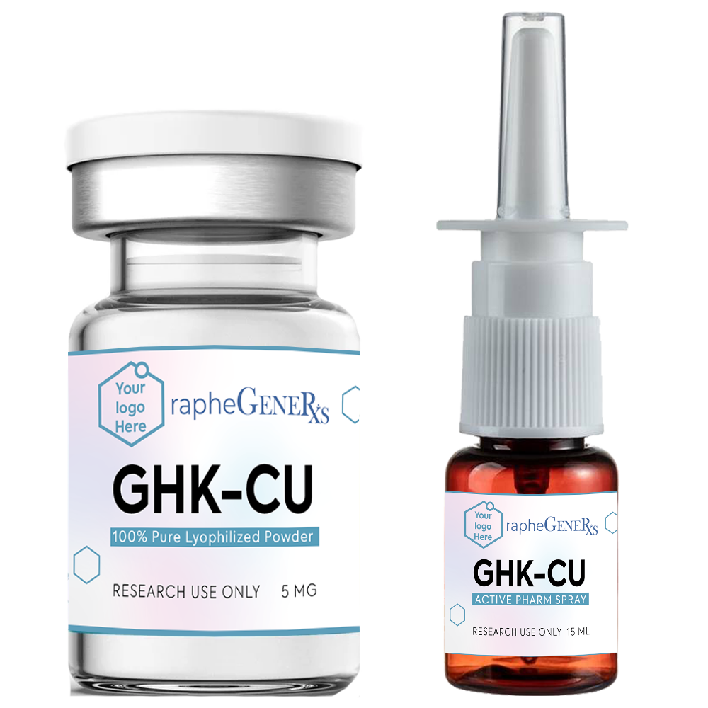 GHK-Cu Peptide & B12 Cyanocobalamin Peptide Powder Spray 15 ml