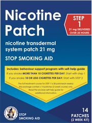 Nicotine Smoking Cessation Aid Transdermal Patch Manufacturer