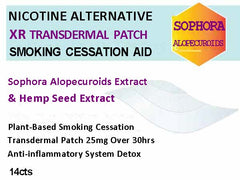 Cytisine Sephorine Nicotine Alternative Smoking Cessation Transdermal Patch 25mg of Over 30 Hours
