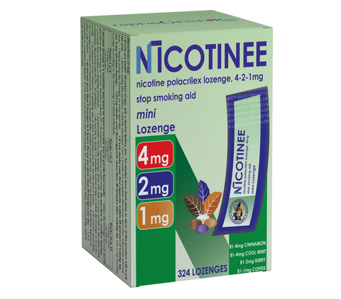 Nicotine Smoking Cessation Lozenges and Gum 1 mg to 4mg Contract Manufacturing