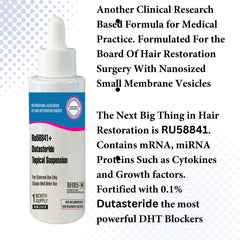 Next Big Thing in Hair Loss Restoration With RU58841 and Dutasteride New Research Product 250 Packs