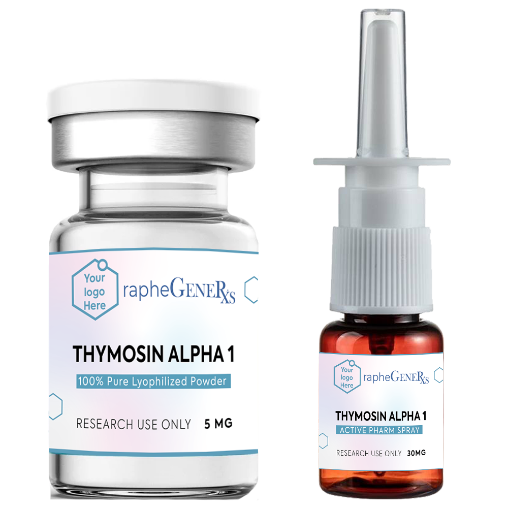 Oxytocin Thymosin Alpha 1 Powder and Peptide Solution Spray 15 ml