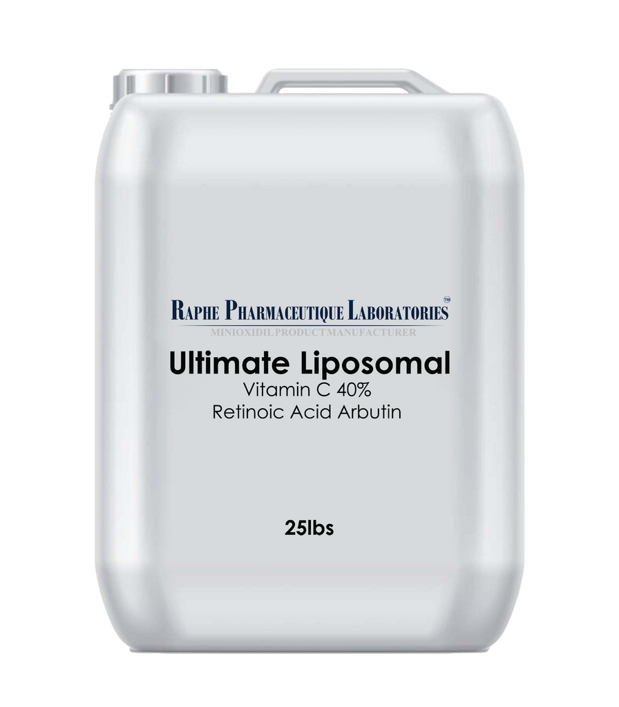 Ultimate Liposomal Vitamin C 40% in Retinoic Acid With Alpha Arbutin Wholesale 25lbs