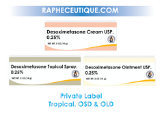 Betamethasone Budesonide Cetirizine Ciclopirox Tablets and Topical Cream Private Label