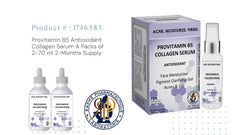 Provitamin B5 Antioxidant Collagen High Potency Face Treatment Serum 2-60ml Wholesale 250 Packs