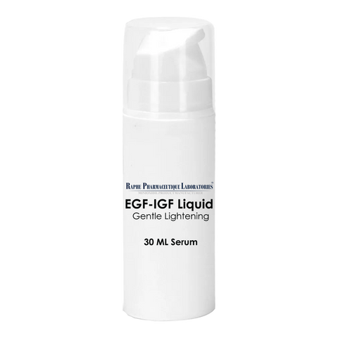 EGF Liquid Gentle Lightening Serum 3- 30ml Plus Free 120ml Hydrating Cleanser & Vibrasonic Applicator
