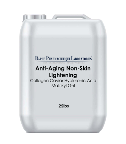 Anti Aging Non-Skin Lightening Collagen Caviar Hyaluronic Acid and Matrixyl Gel 25lbs