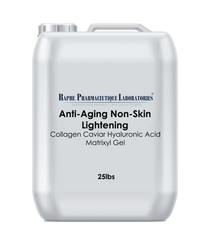 Anti Aging Non-Skin Lightening Collagen Caviar Hyaluronic Acid and Matrixyl Gel 25lbs
