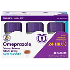 Generic Omeprazole 20mg-40mg Tablets Heartburn Relief