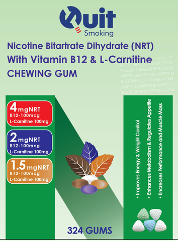 Wholesale NRT Active Lozenges Chewing Gum With Vitamin B12 Energy Booster