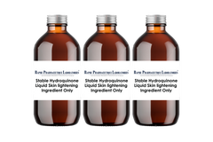 Most Stable Liquid Hydroquinone Skin lightening Ingredient 3-4oz Solvent Grade